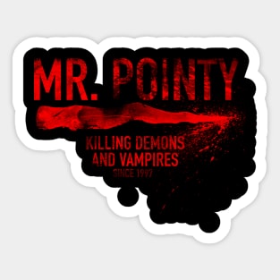 Mr. Pointy Sticker